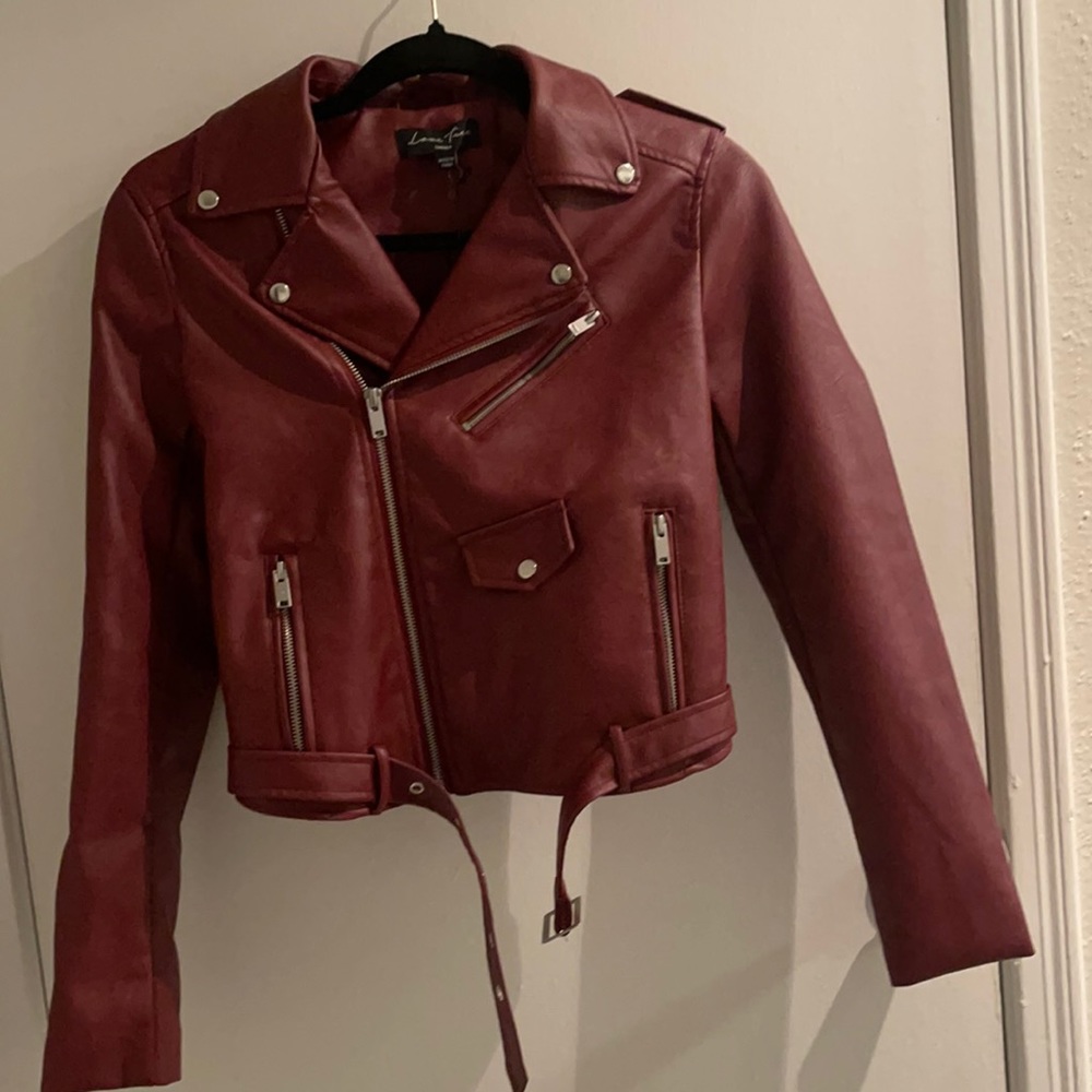 Red Bomber Jacket